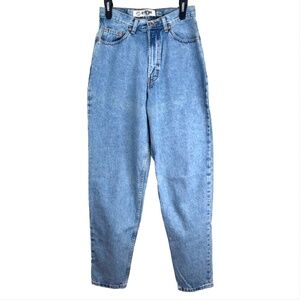 NWT VTG 90s Gap Reverse Fit Mom Jean 8 High Rise Light Wash Deadstock USA Made